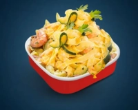 TAGLIATELLE ALL ZUCCHINI E GAMBERETTI